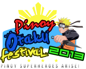 Pinoy Otaku Festival 2013 Logo Transparent Clean