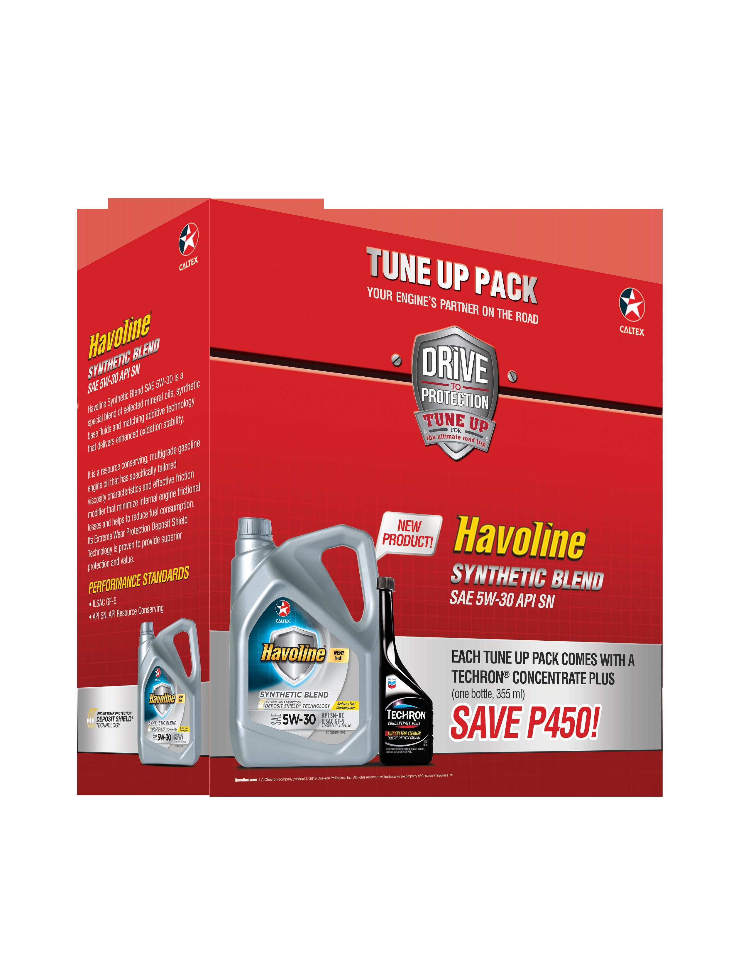 Havoline Tune up pack red