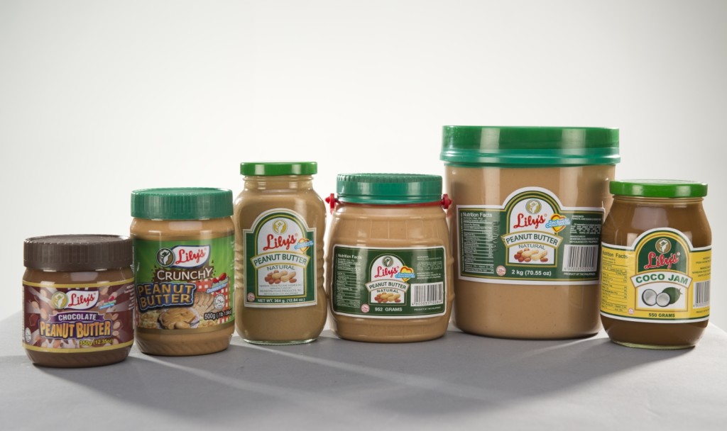 Lily's Penut Butter product line as of 2013
